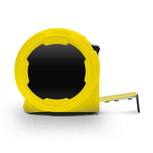 MESURE : METRE RUBAN JAUNE 5 m X 19 mm COQUE PLASTIQUE