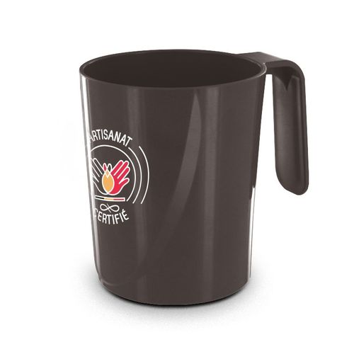 MUG PLASTIQUE (ABS) 35 cl RAS BORD