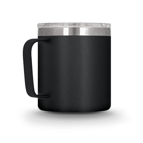 MUG ISOTHERME DOUBLE PAROI INOX AVEC COUVERCLE