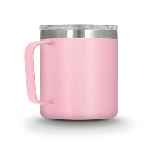 MUG ISOTHERME DOUBLE PAROI INOX AVEC COUVERCLE