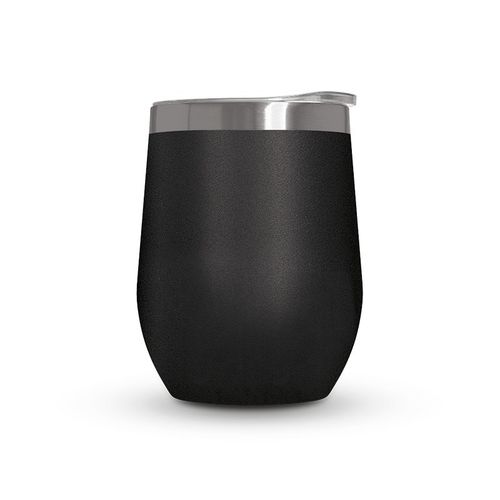 MUG ISOTHERME DOUBLE PAROI INOX AVEC COUVERCLE EN INOX RECYCLE