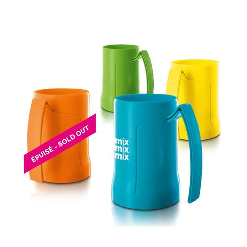 MUG CHOPE DE BIERE PLASTIQUE (ABS) 50 cl RAS BORD - 3