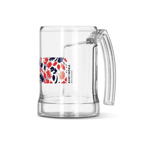 MUG CHOPE DE BIERE PLASTIQUE (TRITAN) 50 cl RAS BORD