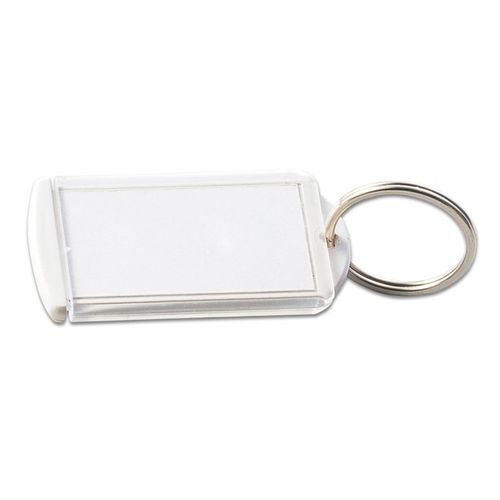 PORTE-CLES PORTE ETIQUETTE (anneau 25 mm) - 5