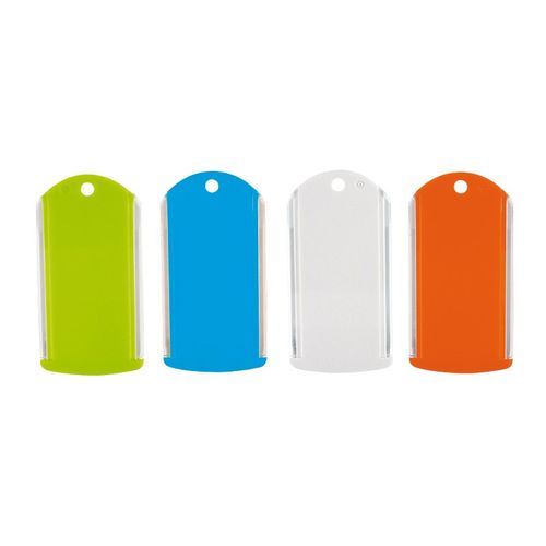 PORTE-CLES PORTE ETIQUETTE (anneau 25 mm) - 2