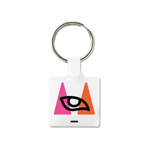 KEY RING SQUARE 35x35 mm ( 25m ring)