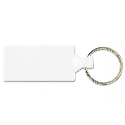 PORTE CLES RECTANGLE 55x28 mm (anneau 25 mm)