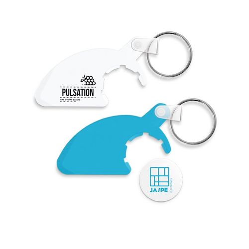 KEY-RING TOKEN HOLDER WITH SCRATCHCARD SCRAPER KEY-RING TOKEN HOLDER WITH SCRATCHCARD SCRAPER