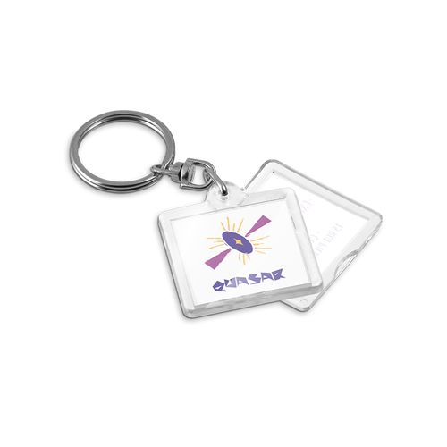 PORTE-CLES TRANSPARENT PORTE-ETIQUETTE - 3