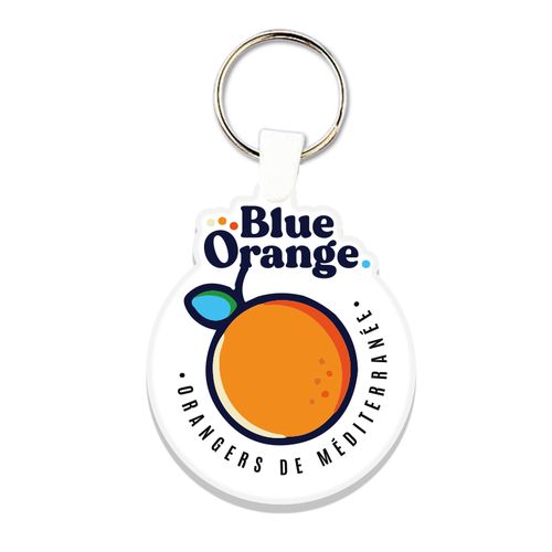 FLEXIBLE PLASTIC KEY-RING