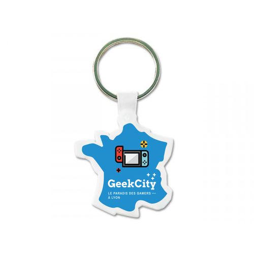 FLEXIBLE PLASTIC KEY-RING