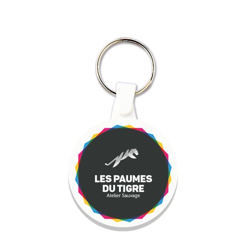 FLEXIBLE PLASTIC KEY-RING