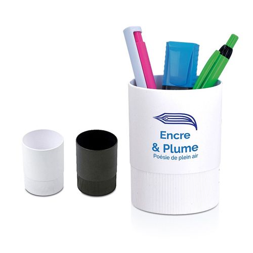 POT A CRAYONS PLASTIQUE - 1