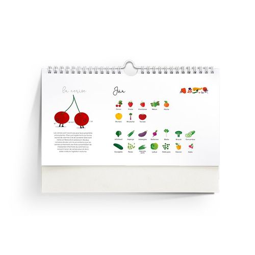 CALENDRIER FRUITS ET LEGUMES DE SAISON