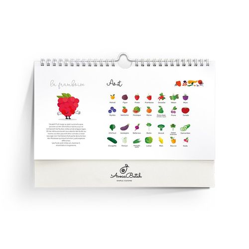 CALENDRIER FRUITS ET LEGUMES DE SAISON - 5