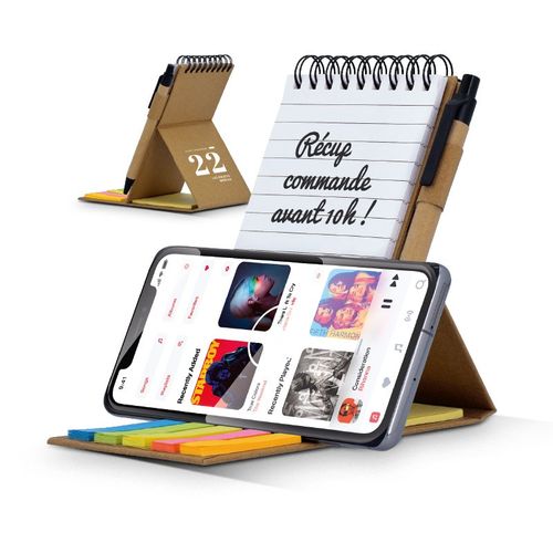 CARNET DE NOTES REPOSITIONNABLES & SUPPORT TELEPHONE - 5