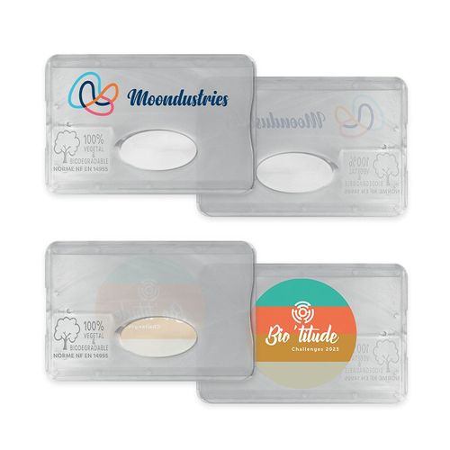 CREDIT CARD COVER IN BIOCOMPOSITE CREDIT CARD COVER IN BIOCOMPOSITE