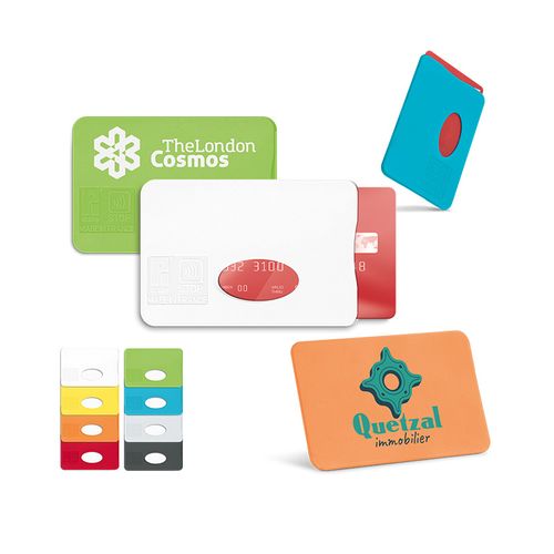 Credit-card cover with RFID blocking