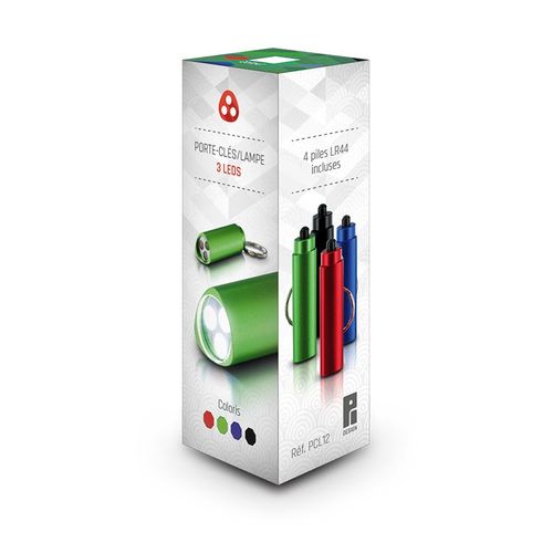 PORTE CLES LAMPE 3 LEDS