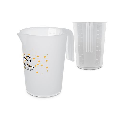 PICHET, POT, EN POLYPROPYLENE (PP) 110 cl RAS BORD - 1
