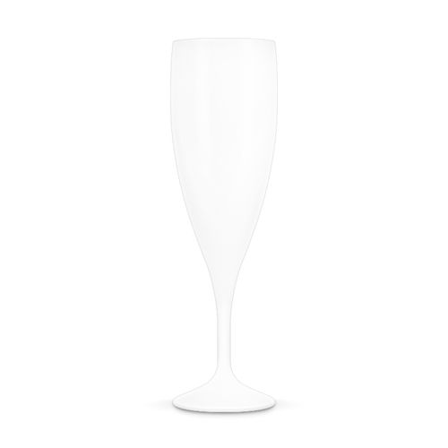 FLUTE A CHAMPAGNE PLASTIQUE REUTILISABLE 14 cl RAS BORD