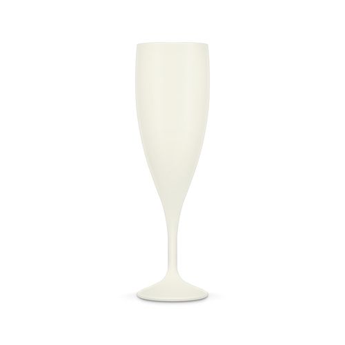 FLUTE A CHAMPAGNE REUTILISABLE EN BIOCOMPOSITE 14 cl RAS BORD