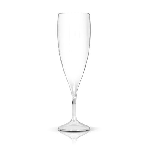 FLUTE A CHAMPAGNE EN PLASTIQUE REUTILISABLE TRITAN® 14 cl RAS BORD - 7