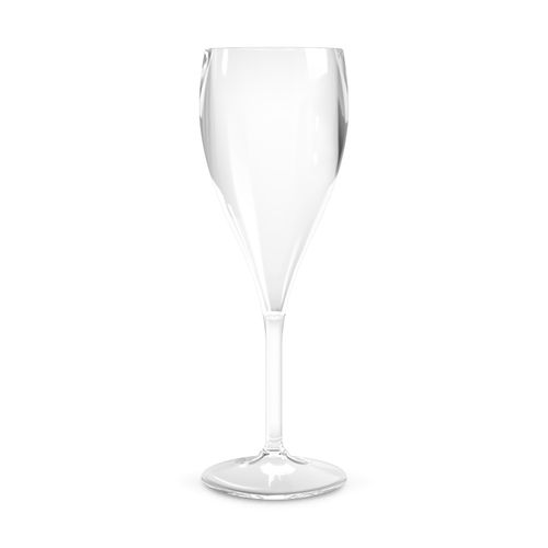 FLUTE A CHAMPAGNE EN PLASTIQUE REUTILISABLE TRITAN® 16 cl RAS BORD
