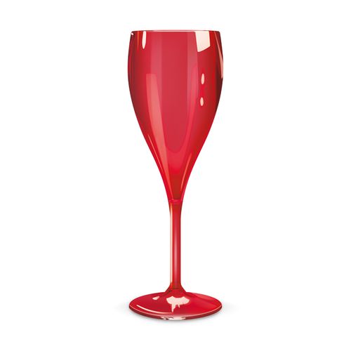FLUTE A CHAMPAGNE EN PLASTIQUE REUTILISABLE TRITAN® 16 cl RAS BORD