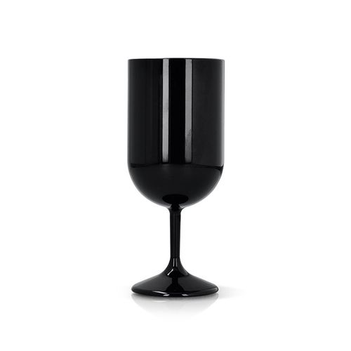 VERRE A PIED EN PLASTIQUE REUTILISABLE TRITAN 18 cl RAS BORD