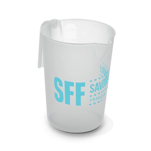 PICHET, POT, EN POLYPROPYLENE (PP) 200 cl RAS BORD - 3