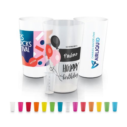 30 cl REUSABLE PLASTIC CUP
