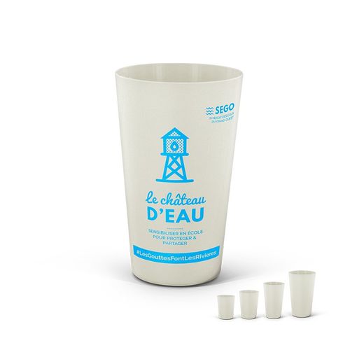 30 cl GLASS IN BIOPLASTIC