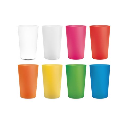 GOBELET PLASTIQUE REUTILISABLE 39 cl RAS BORD - 2