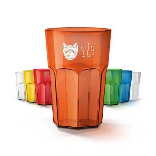 VASO DE PLÁSTICO REUTILIZABLE TRITAN® 56 CL HASTA EL BORDE