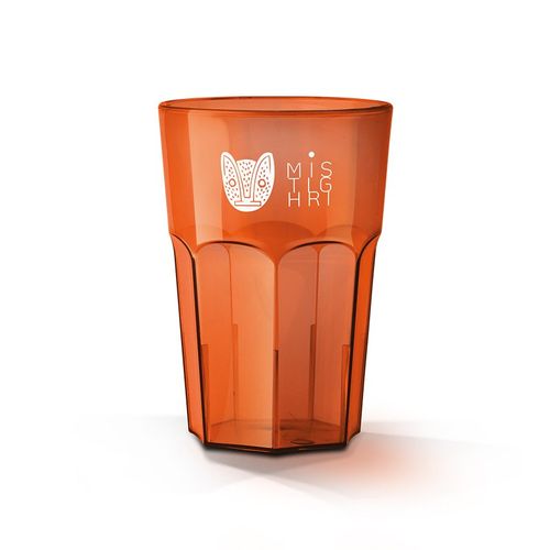 WIEDERVERWENDBARER TRITAN®-PLASTIKBECHER 56 cl RANDVOLL