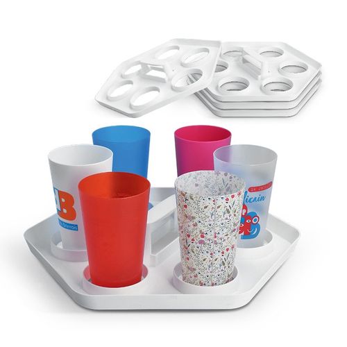 PLATEAU PORTE GOBELETS - 4