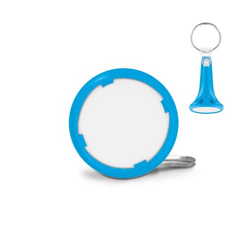 PORTE CLES PORTE JETON AVEC JETON (anneau 25 mm)