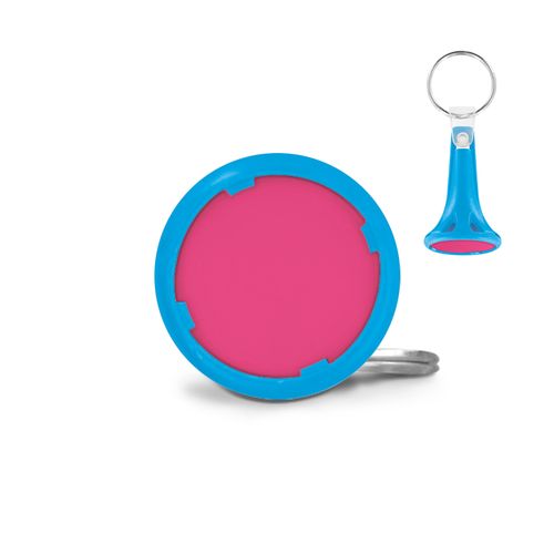 PORTE CLES PORTE JETON AVEC JETON (anneau 25 mm)