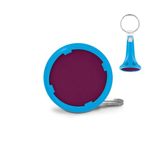 PORTE CLES PORTE JETON AVEC JETON (anneau 25 mm)