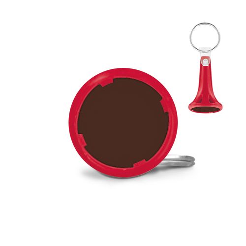 PORTE CLES PORTE JETON AVEC JETON (anneau 25 mm)