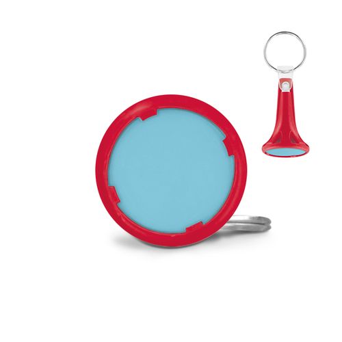 PORTE CLES PORTE JETON AVEC JETON (anneau 25 mm)