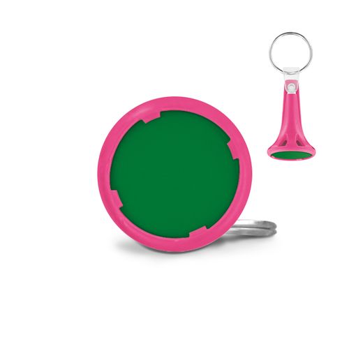 PORTE CLES PORTE JETON AVEC JETON (anneau 25 mm)