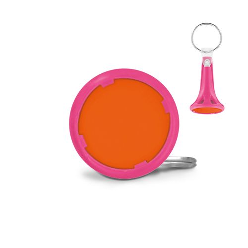 PORTE CLES PORTE JETON AVEC JETON (anneau 25 mm)
