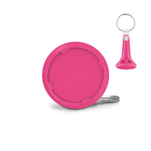 PORTE CLES PORTE JETON AVEC JETON (anneau 25 mm)