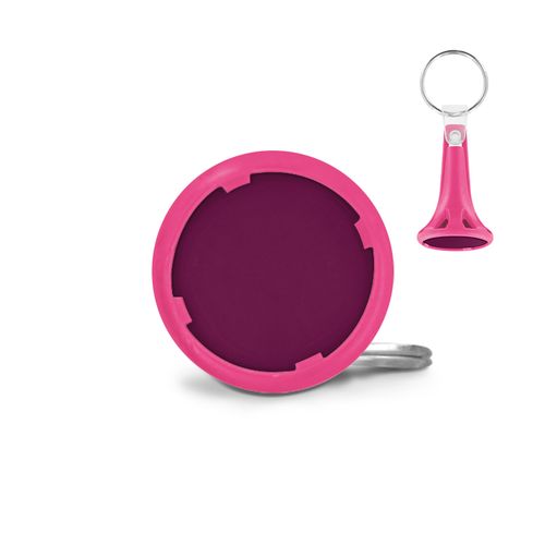 PORTE CLES PORTE JETON AVEC JETON (anneau 25 mm)