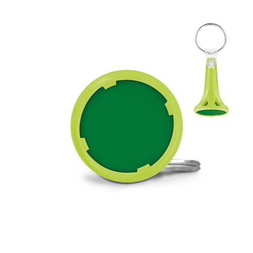 PORTE CLES PORTE JETON AVEC JETON (anneau 25 mm)
