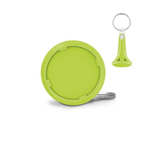 PORTE CLES PORTE JETON AVEC JETON (anneau 25 mm)
