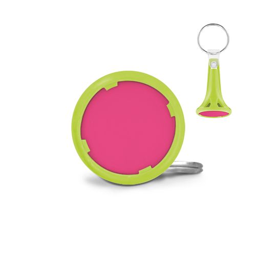 PORTE CLES PORTE JETON AVEC JETON (anneau 25 mm)