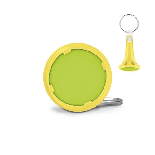 PORTE CLES PORTE JETON AVEC JETON (anneau 25 mm)
